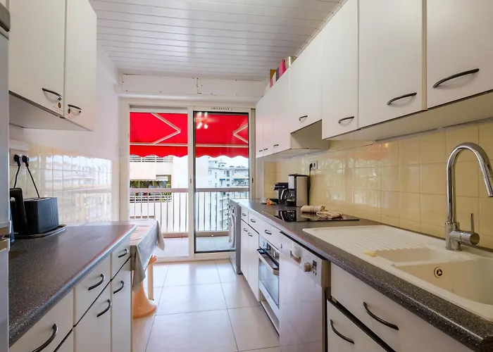 Daire Avec Clim Et Terrasse Antibes